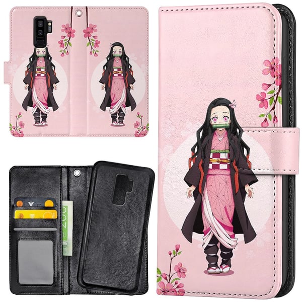 Samsung Galaxy S9 Plus - Lommebok Deksel Anime