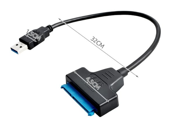 USB 3.0 til SATA 3 Adapter