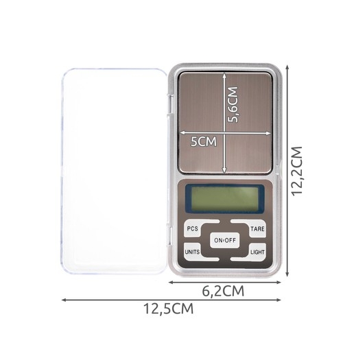 Digital Mini Vægt / Lommevægt / Smykkevægt (0.1-500g)