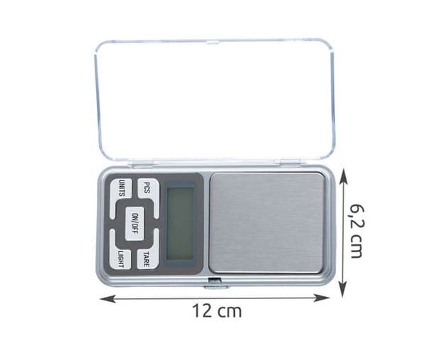 Digital Mini Vægt / Lommevægt / Smykkevægt (0.1-500g)