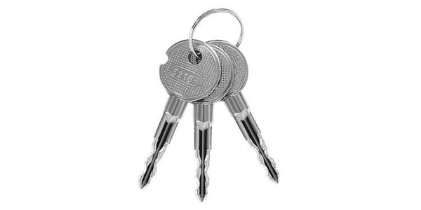 Pengeskab med Nøgle / Sikkerhedsskab - Værdiskab