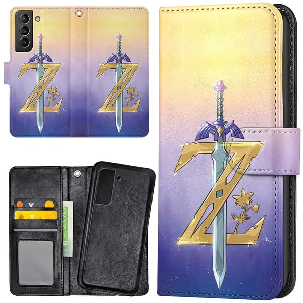 Samsung Galaxy S22 Plus - Lompakkokotelo/Kuoret Zelda
