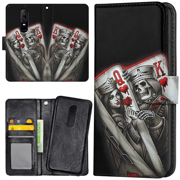 Xiaomi Mi 9T/9T Pro - Lommebok Deksel King Queen Kortstokk