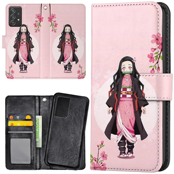 Samsung Galaxy A52/A52s 5G - Lompakkokotelo/Kuoret Anime
