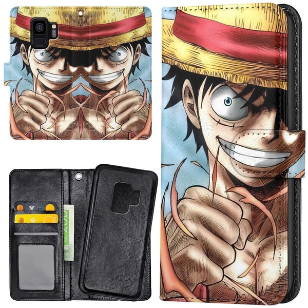 Samsung Galaxy S9 - Lommebok Deksel Anime One Piece