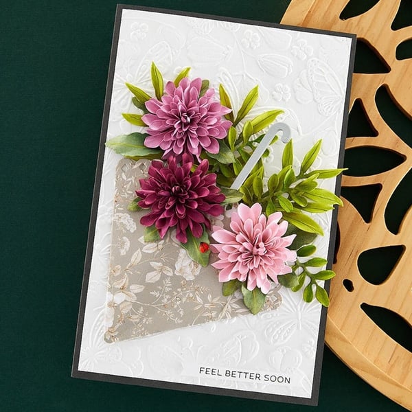 Dies Spellbinder - Pom Pom Dahlia - 5 dies