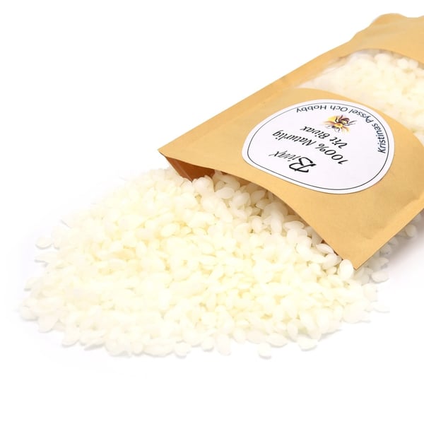 Bivax 100% Naturlig - Vitt - 4 Kg