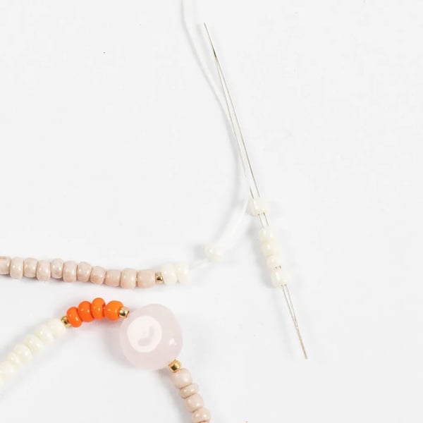 DIY Kit Smycken - Halsband och Armband - Rosenkvarts