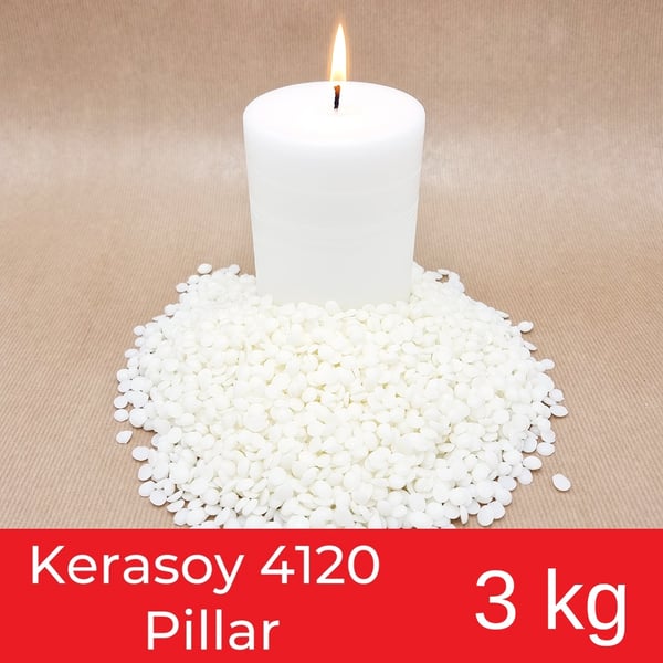Sojavax till Blockljusvax - 3 kg - KeraSoy 4120 - Pastiller