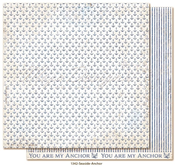 Paper Pack 6´x6´ Maja Design - Seaside - 36 ark