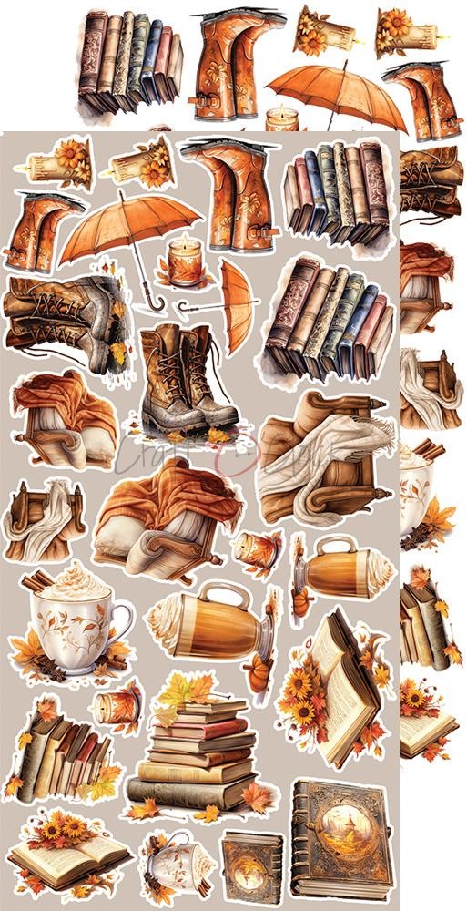 Paper Pack Extra Set - Craft O Clock - Autumnaria Autumn