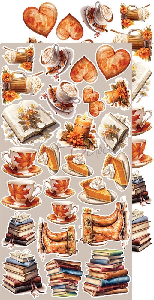 Paper Pack Extra Set - Craft O Clock - Autumnaria Autumn
