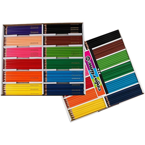 Colortime Färgpennor - 288 st Mixade Färger