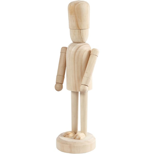 Trä Figur - Tennsoldat - 45 cm