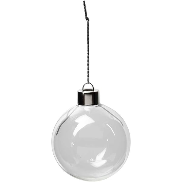 Glaskulor Julgranskula - Dia. 6 cm - 8 st