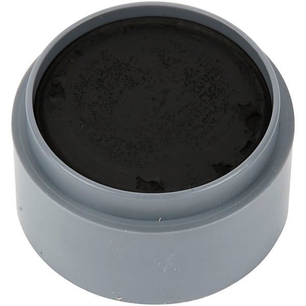 Grimas ansiktsfärg - Svart - 15 ml