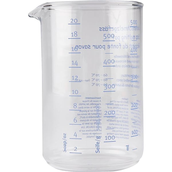 Smältbägare till Tvåltillverkning av glas - 500 ml