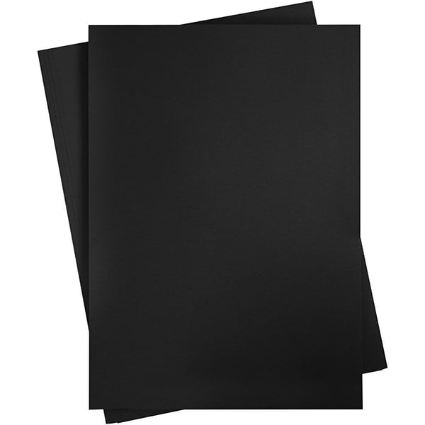 Kartong 25-pack - 46x64 cm - 220 g - Svart