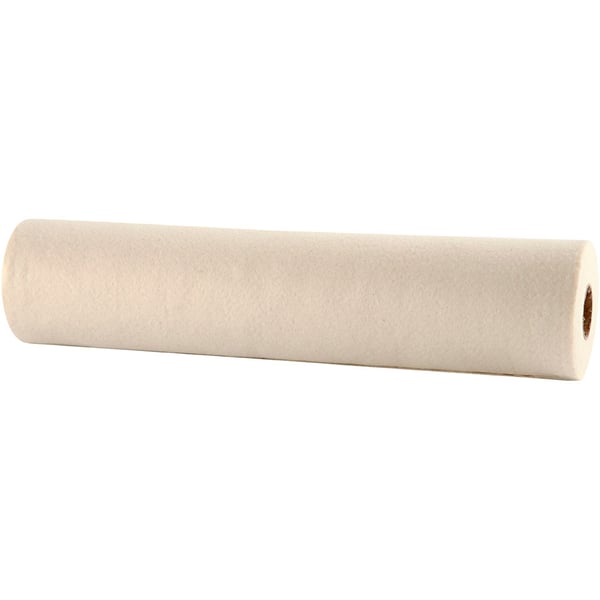Hobbyfilt - B: 45 cm - Råvit - 5 m