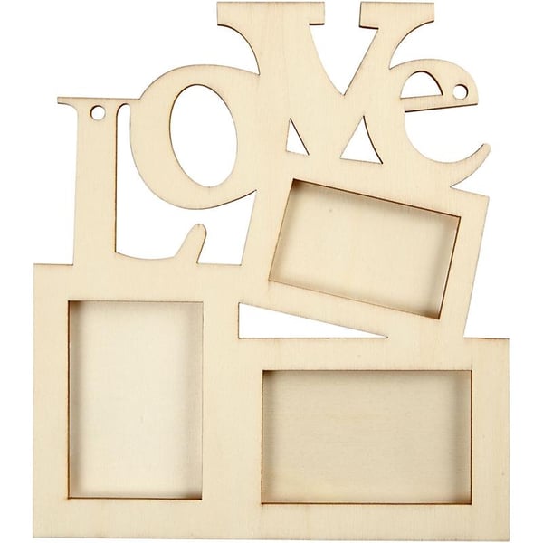 Ramar 10 st - Plywood - stl. 19,7x16 cm