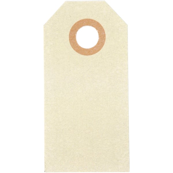 Manilla - Tag - 3 x 6 cm - 250 g - 1000 st