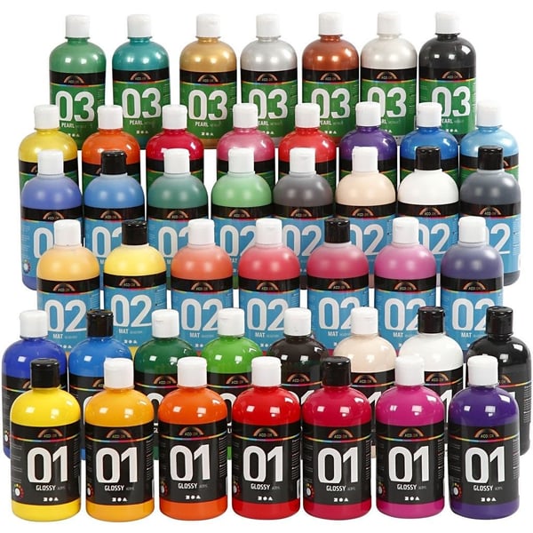 Storpack A-Color - Blank, Matt, Metallic - 45x500 ml