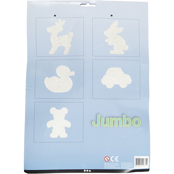 Pärlplattor - Animals - Jumbo - 5 st
