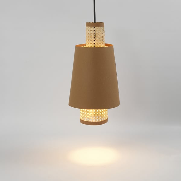 Lampskärm - Metall - Svart - 20 cm
