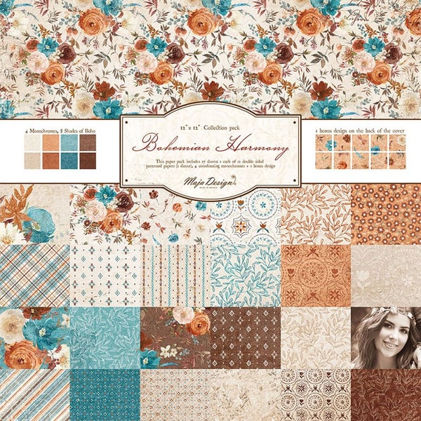 Paper Pack 12´x12´ Maja Design - Bohemian Harmony