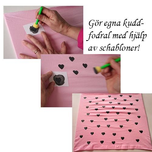 Textil Färg Basic - Rosa - 500 ml