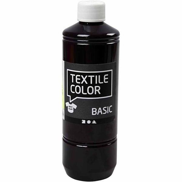 Textil Färg Basic - Rödviolett - 500 ml