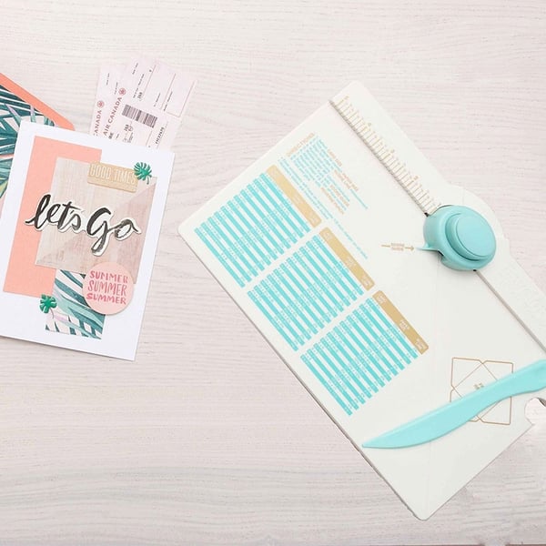 Envelope Punch Board - We R Memory Keepers - White