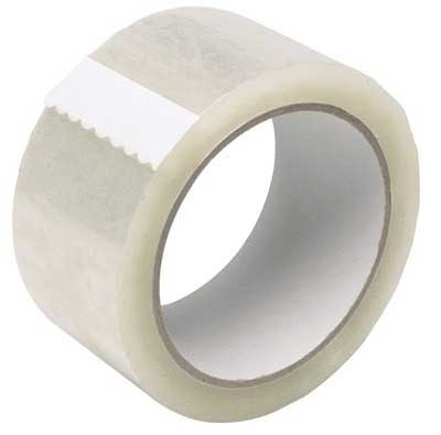 Packtejp Klar 50 mm - 6 Rullar á 66 meter