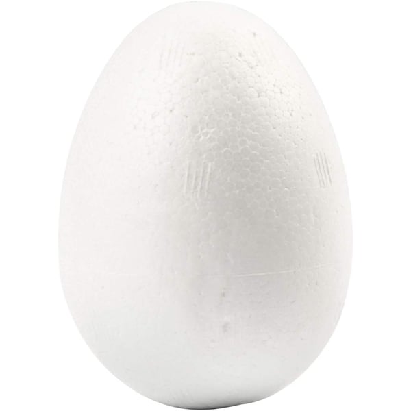 Frigolit Ägg - Höjd: 6 cm - 50 st