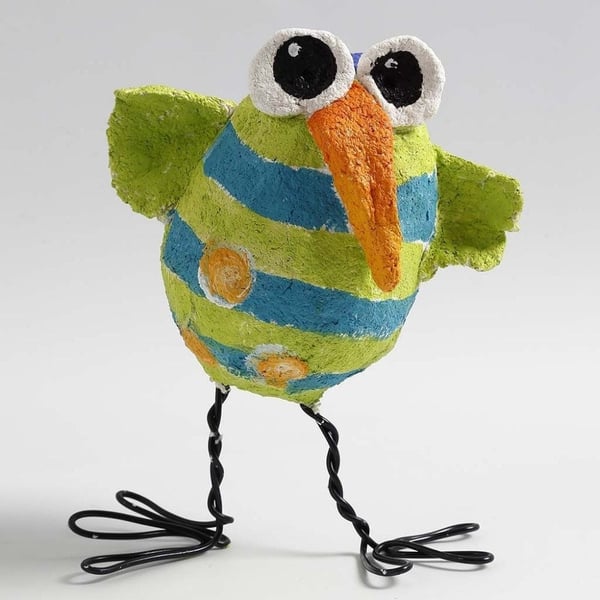 Frigolit Ägg - Höjd: 10 cm - 25 st