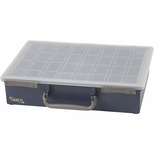 Raaco Multicase sortimentlåda med 16 lösa fack - 33,8 x 26,1 x 8 cm
