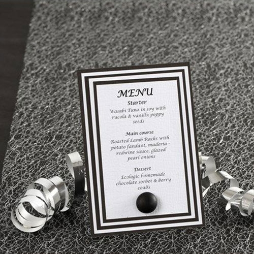 Presentsnöre - 10 mm - Metallsilver - 250 meter
