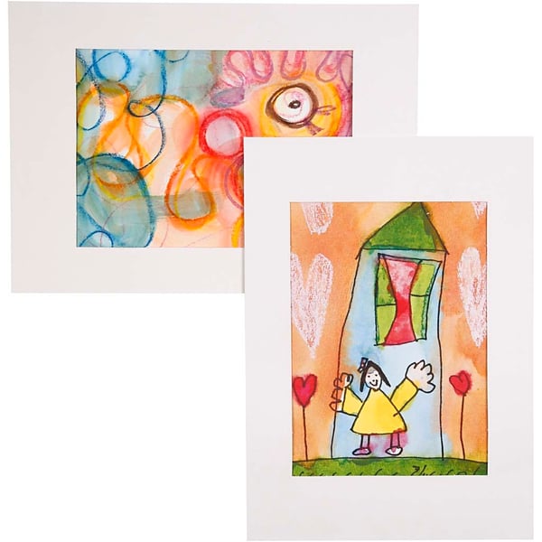 Passepartoutramar - Yttermått 19,8 x 28 cm - 100 st - 500 g