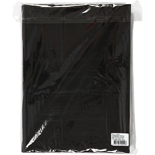 Passepartoutramar med bakstycke - Yttermått A4 + A6 - 120 st - 180 g