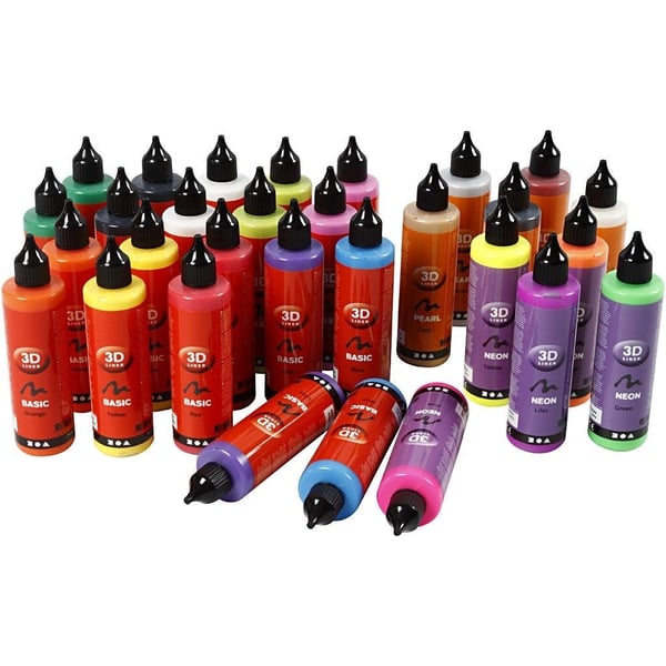 3D-Liner - Storpack Mixade - 30 st x 100 ml