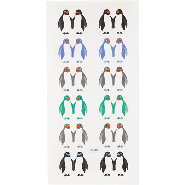 Index Stickers - 7,5x15 cm - 2x10 mixade ark