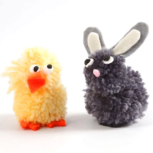 Pompong Maker - Gör egna Pompoms - 4 Storlekar