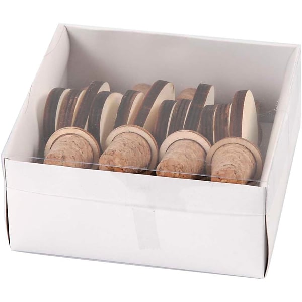 Kork - Plywood - H: 9 cm - 12 st