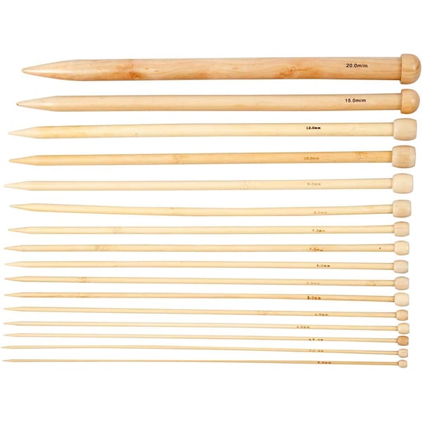 Stickor - L: 35 cm - 16 par