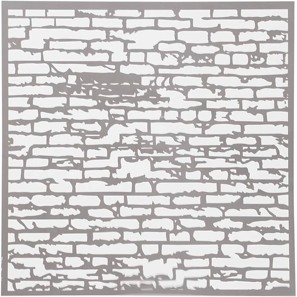 Schablon 30,5 x 30,5 cm - Stenmur
