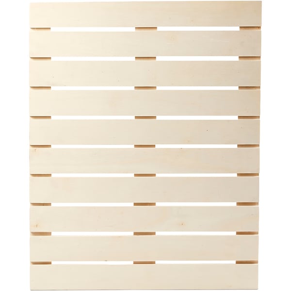 Väggdekoration - plywood -  stl. 40x50,2 cm - 1 st