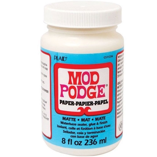 Mod Podge - Syrafri till Papper - Matt - 236 ml