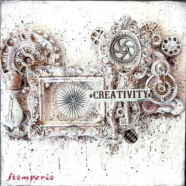 Crackle Paste Stamperia - White - 150 ml