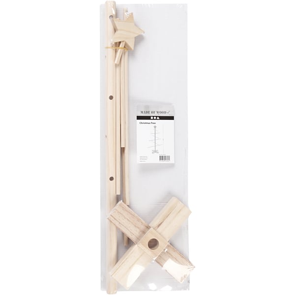 Modern Julgran - H: 60 cm - B: 40,5 cm - Furu