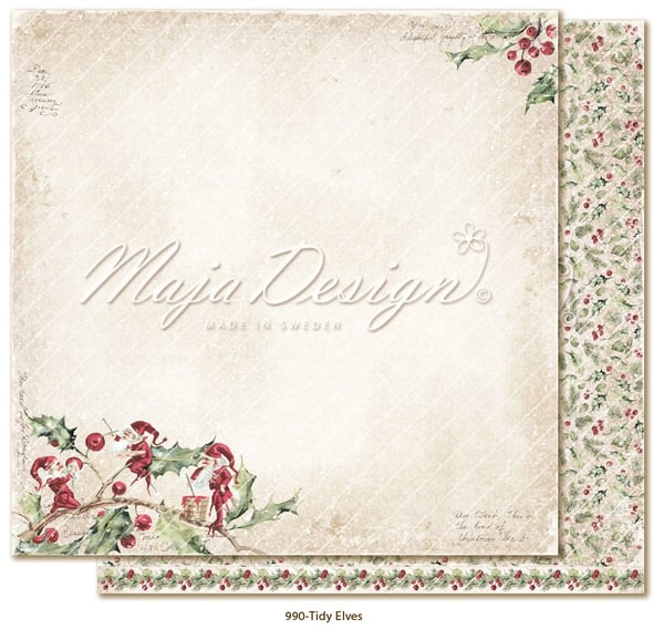 Paper Pad 6´x6´ Maja Design - Christmas Season - 36 ark